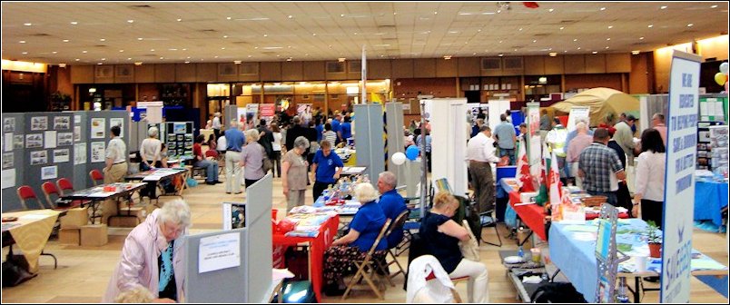 Llanelli Festival 2012 view of the Selwyn Samuel Centre from the LCH stand