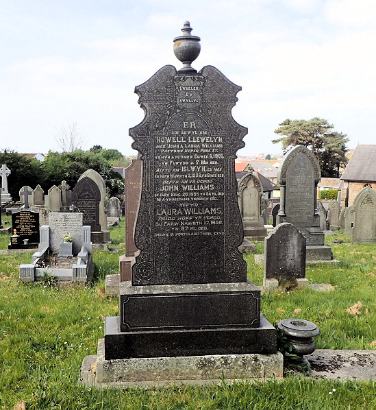 John Williams Grave in Box Cemetery 2022