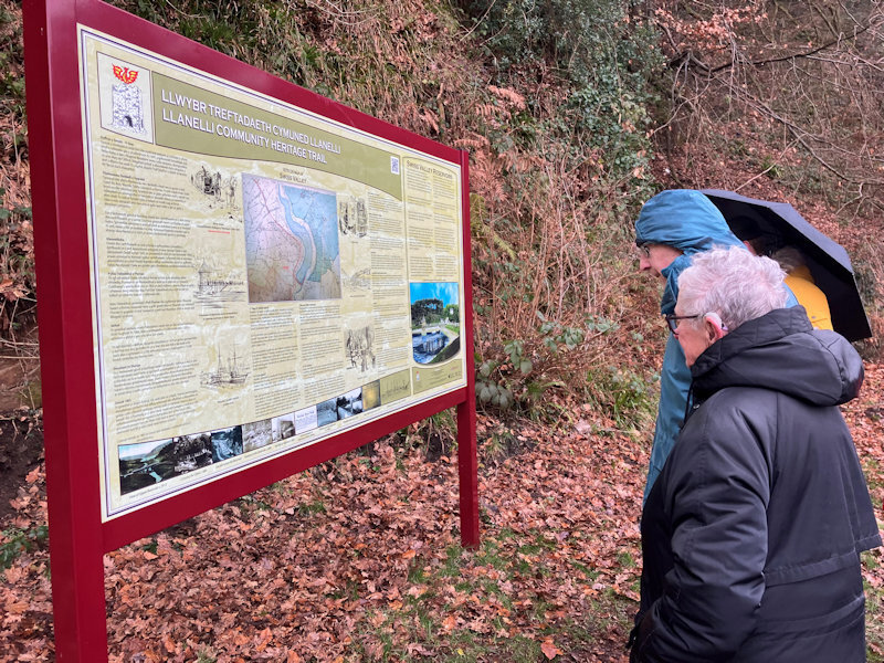 Panel now available for all to study the history of the Swiss Valley Reservoir Panel now available for all to study the history of the Swiss Valley Reservoir
